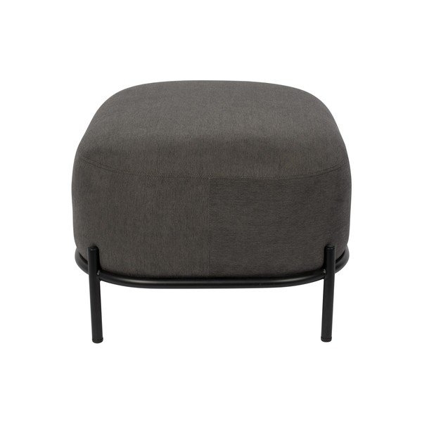 Poggiapiedi grigio scuro Polly - White Label-image-3