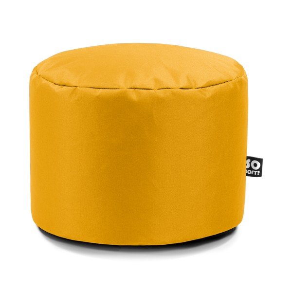 Pouf per bambini giallo Dot M – So Soft?