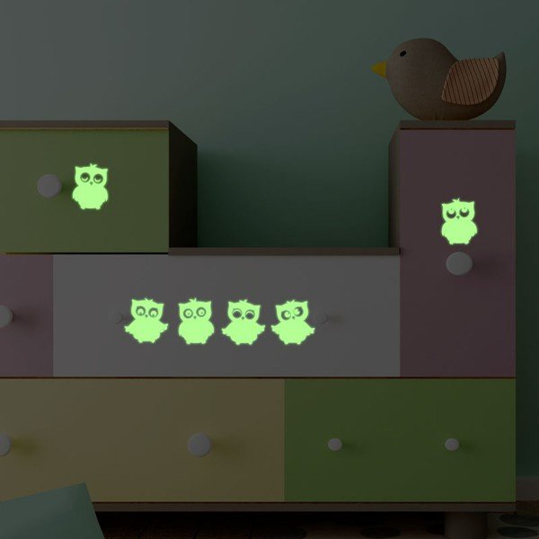 Svítící samolepka Fanastick Owl-image-1