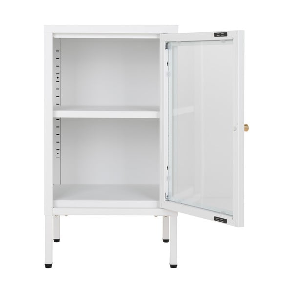 Vetrina in metallo bianco 38x70 cm Dalby - House Nordic-image-3