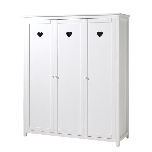 Armadio per bambini bianco 159x191x57 cm Amori – Vipack