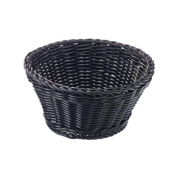 Cestino da tavolo nero , ø 18 cm - Saleen