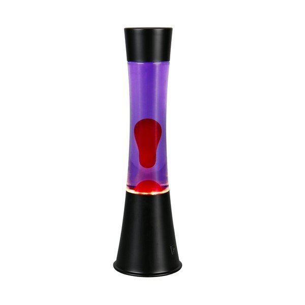 Lava lamp LED nera (altezza totale 39,5 cm) Etna – Reality