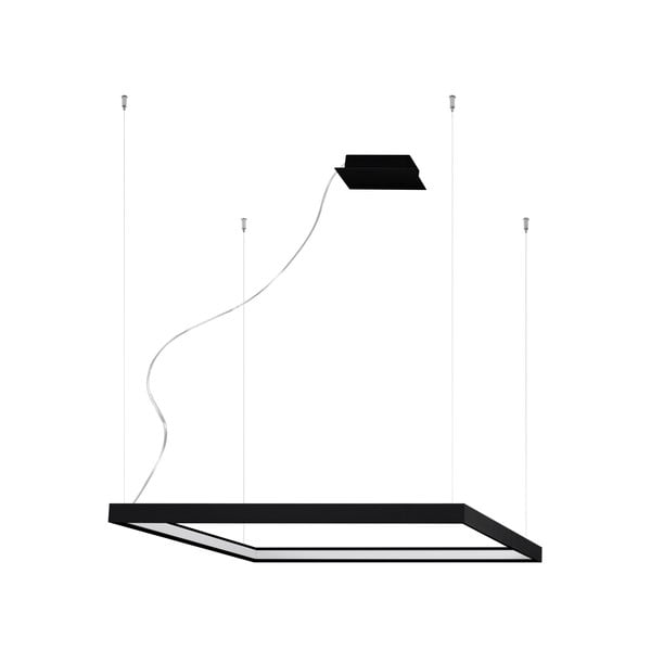 Lampada a sospensione LED nera 80x80 cm Aura - Nice Lamps