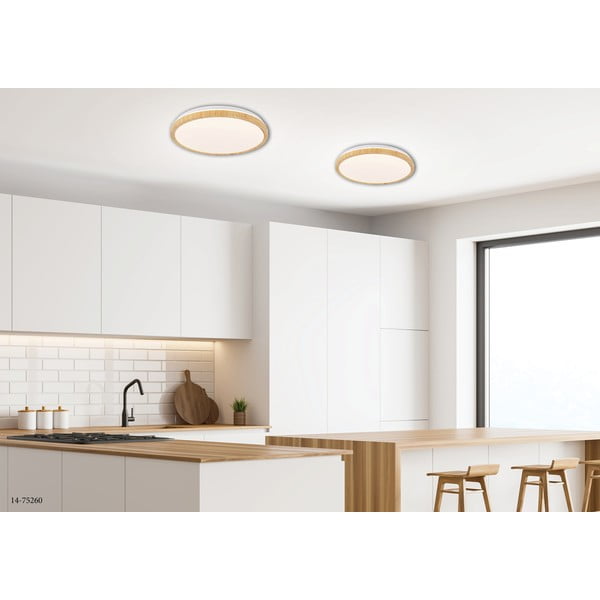 Apparecchio da soffitto a LED in colore naturale ø 48 cm Gandava - Candellux Lighting-image-1