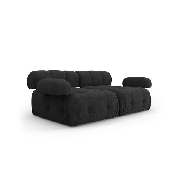 Divano componibile nero 192 cm Ferento – Cosmopolitan Design-image-1