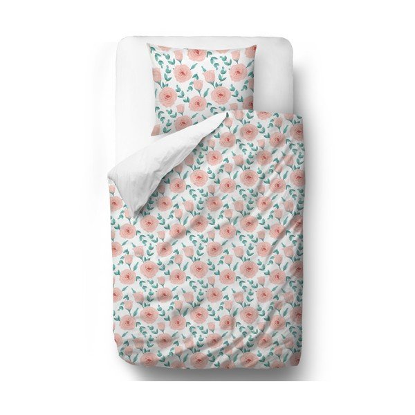 Biancheria da letto in cotone sateen Soft Roses, 200 x 200 cm - Butter Kings