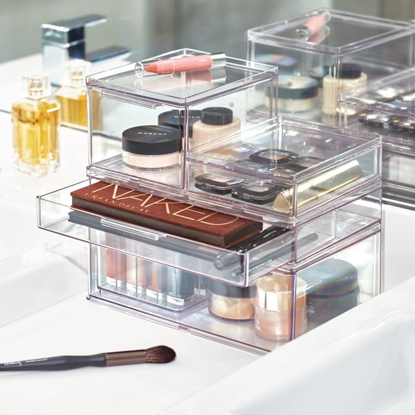 Organizzatore per il bagno Crystalline - iDesign/The Home Edit-image-1