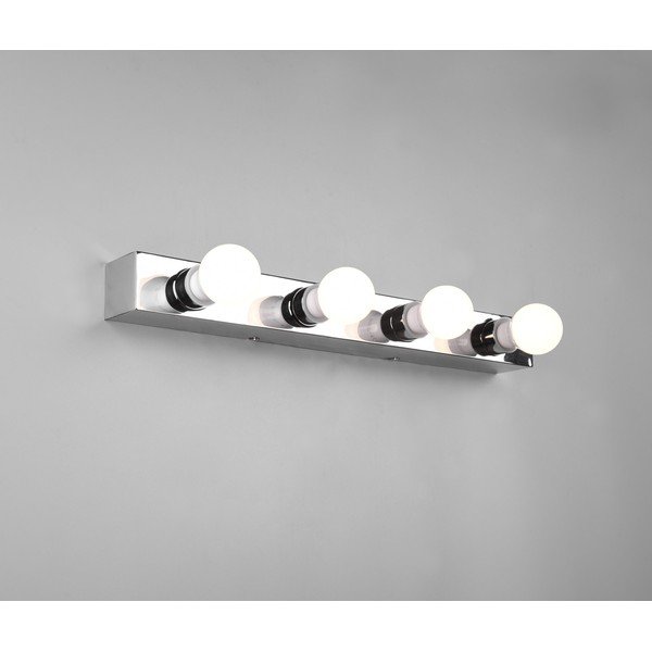 Lampada da parete in argento lucido Theatro - Trio-image-2