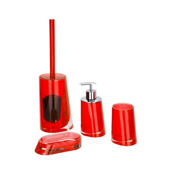 Červený toaletní kartáč Wenko Paradise Red-image-1