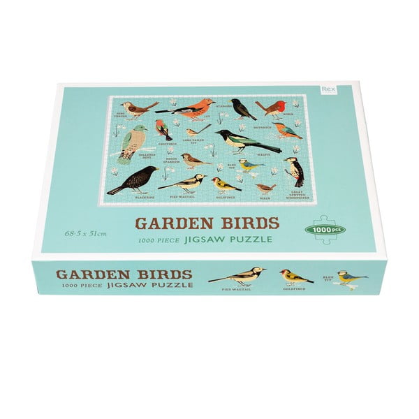 Puzzle 1000 pezzi 1000 Garden Birds - Rex London-image-2