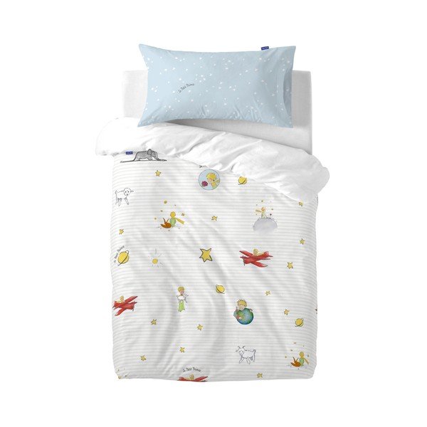 Copripiumino e cuscino in cotone per bambini Son Monde, 100 x 120 cm - Mr. Fox