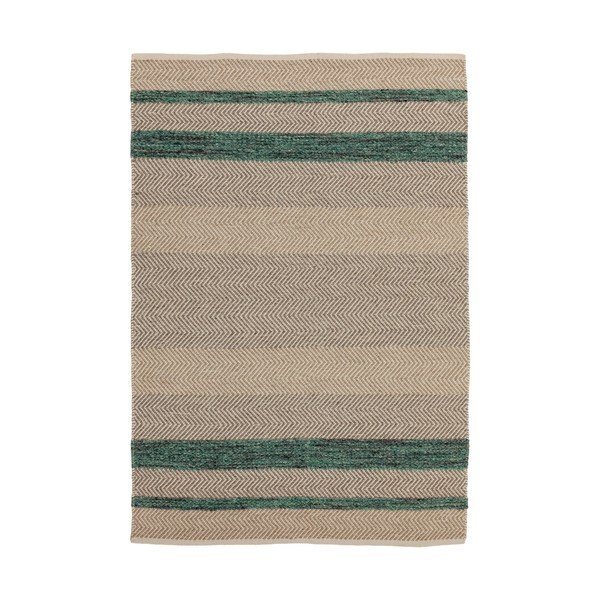 Tappeto marrone-verde , 160 x 230 cm Fields - Asiatic Carpets