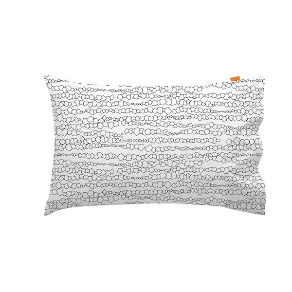 Federa per cuscino Dripstone, 50x80 cm - Blanc