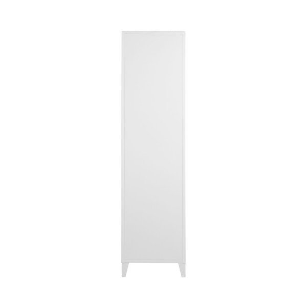 Armadio bianco in metallo a vista 80x175 cm Salino - Støraa-image-3