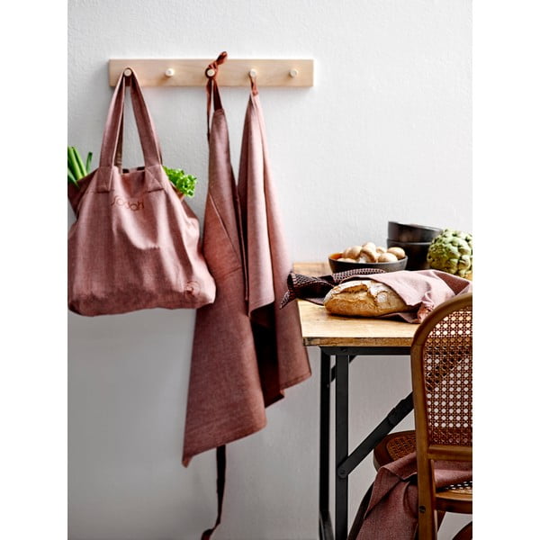 Asciugamano da cucina in cotone rosa, 50 x 70 cm Chambray - Södahl-image-1