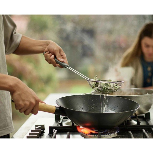 Set di utensili da cucina in acciaio inox 3 pz Fusion Wok Set – Joseph Joseph-image-4