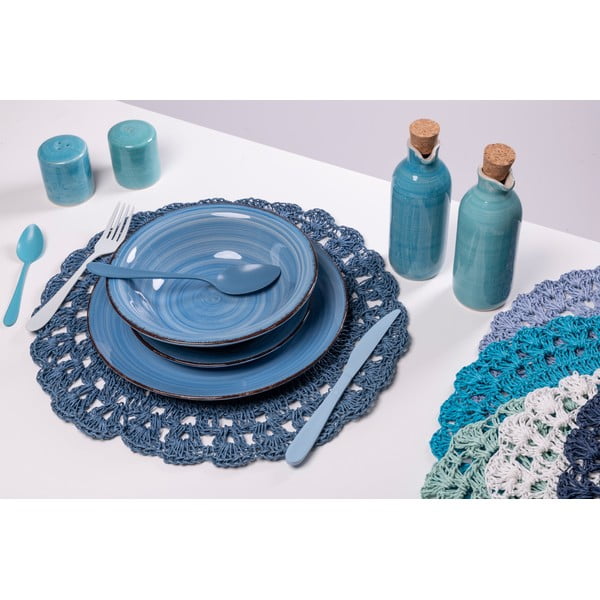 Tovaglietta di carta 6 pz ø 38 cm Uncinetto - VDE Tivoli 1996-image-2