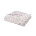 Copriletto lavanda/beige in cotone con rivestimento trapuntato 220x230 cm Ditsy Floral – Bianca