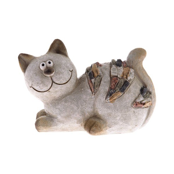 Statuetta in poliresina (altezza 11 cm) Cat – Dakls