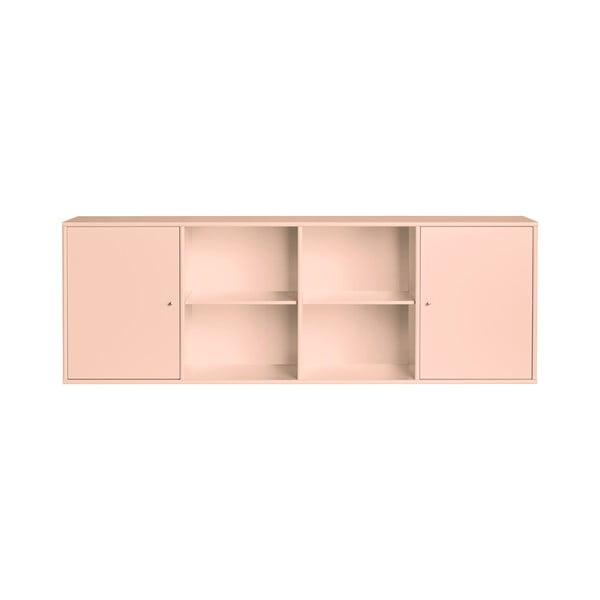 Cassettiera rosa chiaro da appendere 176x61x42 cm Mistral – Hammel Furniture