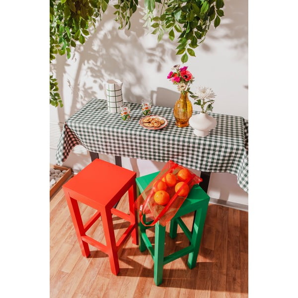 Sgabello rosso 75 cm Axel - Really Nice Things-image-2