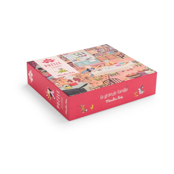 Puzzle La Grande Familie - Moulin Roty-image-4