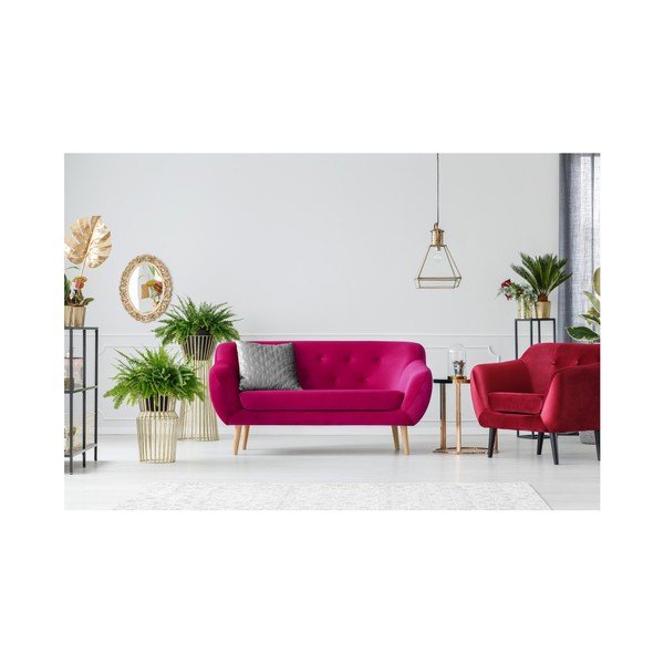 Divano rosa a due posti Amelie - Mazzini Sofas-image-2