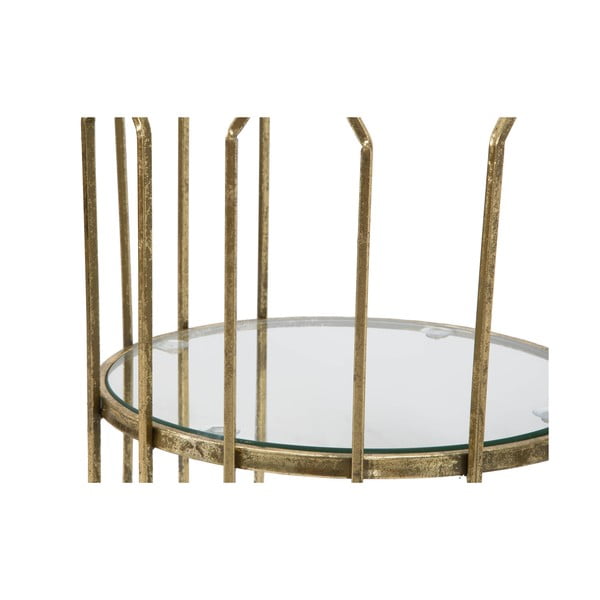 Tavolo rotondo con piano in vetro ø 35 cm Tunisi - Mauro Ferretti-image-4