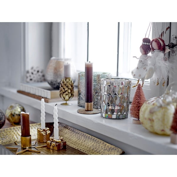 Candelieri in poliresina in set di 3 pezzi Halia - Bloomingville-image-1