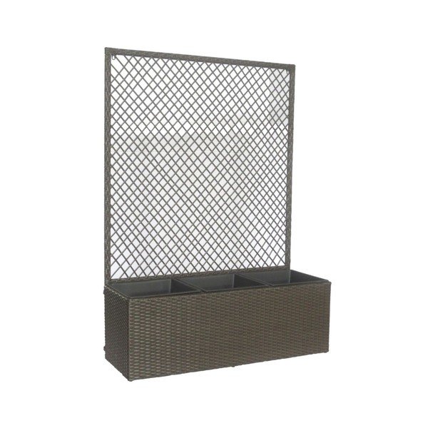 Fioriera da giardino con divisorio a parete ADDU - Garden Pleasure