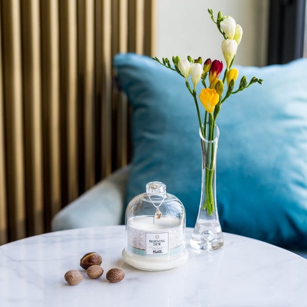 Candela in cera di soia, durata di combustione 72 ore Morning Dew - We Love Candles-image-1