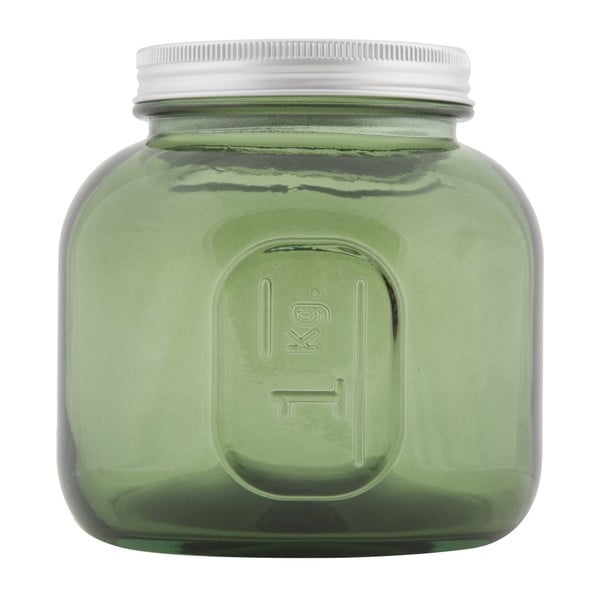 Scatola in vetro riciclato verde Coperchio, ⌀ 13 cm - Mauro Ferretti-image-3