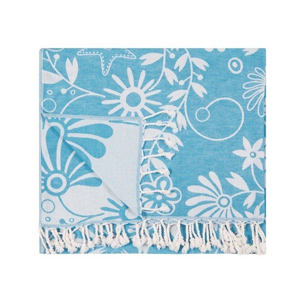 Tyrkysová hammam osuška Kate Louise Helene, 165 x 100 cm-image-4