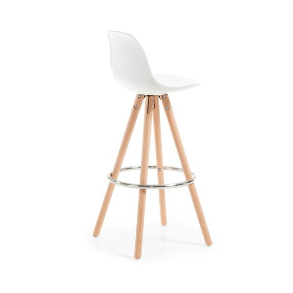 Set di 2 sgabelli da bar bianchi Stag - La Forma-image-3