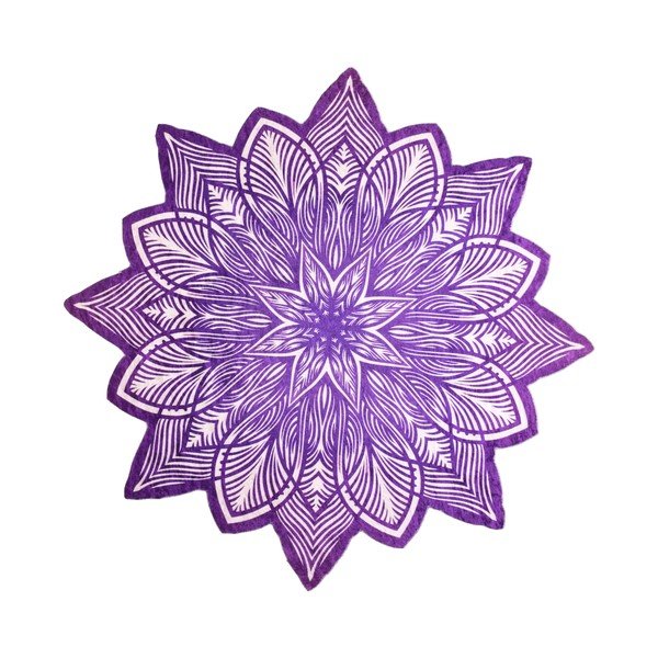 Tappeto Garro, ⌀ 80 cm - Vitaus-image-1