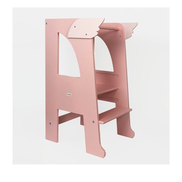 Torre di apprendimento rosa Montessori - Rocket Baby-image-3