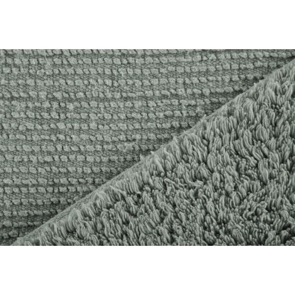Tappeto da bagno in cotone verde Luca, 60 x 100 cm - Tiseco Home Studio-image-1