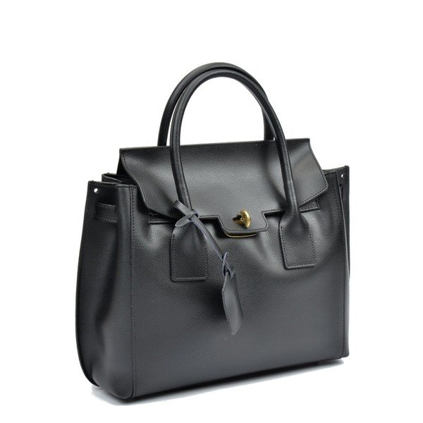 Borsa in pelle nera Rebeca - Luisa Vannini-image-3