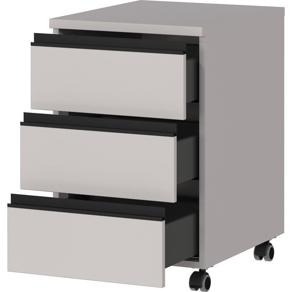 Armadietto color crema su ruote 40x63x50 cm Bedano – Germania-image-3