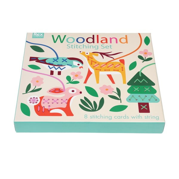 Set creativo Stitching set Woodland - Rex London-image-2