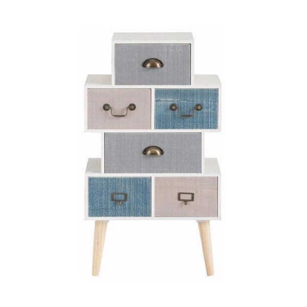 Cassettiera a colori con 6 cassetti Primo - Støraa