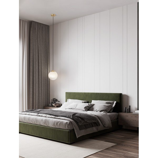 Lampadario bianco/dorato in vetro ø 20 cm Vita – Nova Luce-image-1