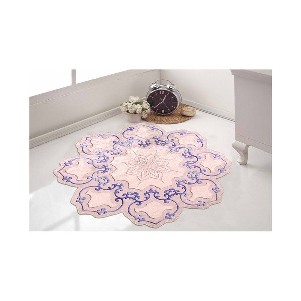 Tappeto Camina, ⌀ 80 cm Mavi - Vitaus-image-1