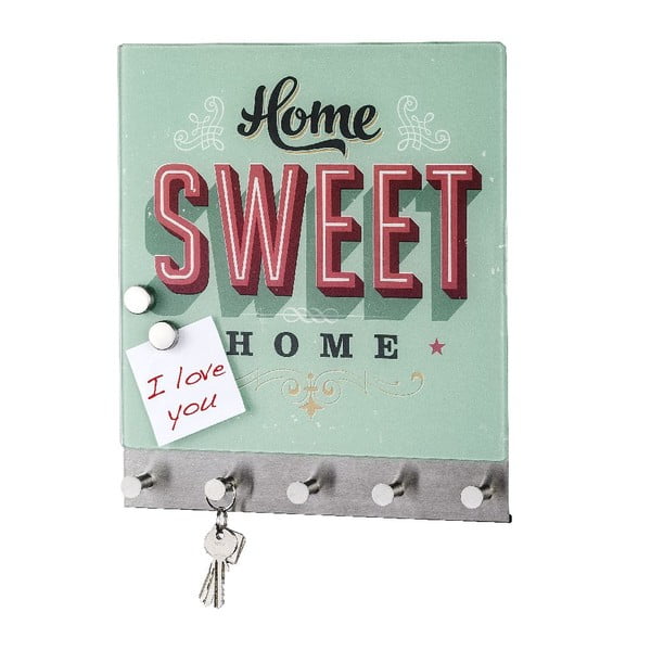 Magnetický věšák na kabáty Wenko Home Sweet Home