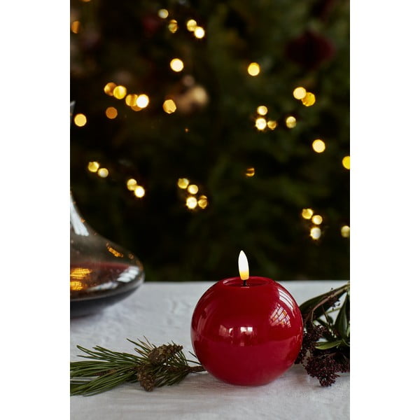 Candela a LED con alimentazione a batteria (altezza totale 9 cm) Sille – Sirius-image-1