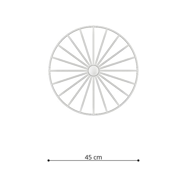 Apparecchio da soffitto nero ø 45 cm Soho - Sollux-image-4