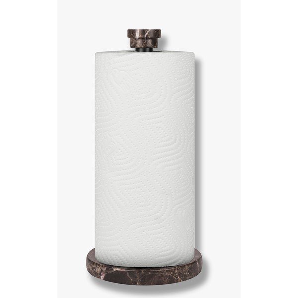 Porta asciugamani da cucina in marmo marrone scuro ø 12,5 cm Marble - Mette Ditmer Denmark-image-1