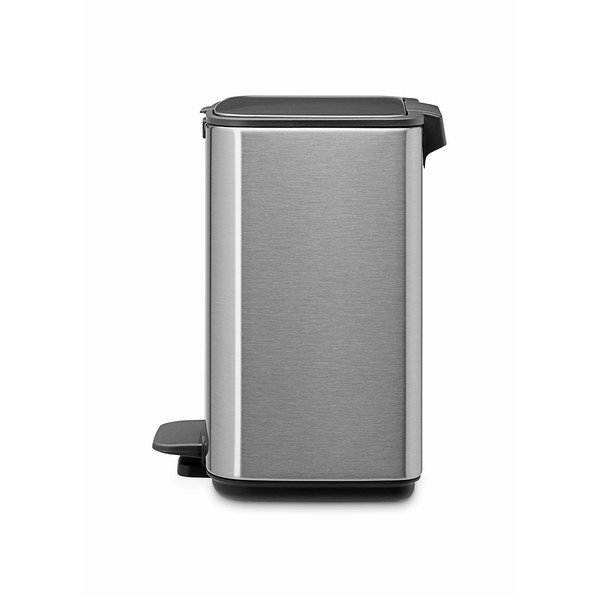 Cestino per la spazzatura color argento opaco in acciaio con pedale 4 l Bo – Brabantia-image-4