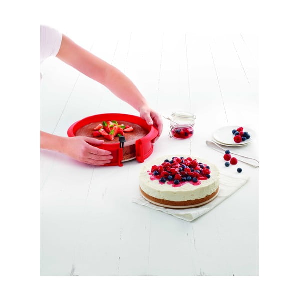 Stampo da forno in silicone adatto per crostata/adatto per torta ø 25 cm – Lékué-image-1